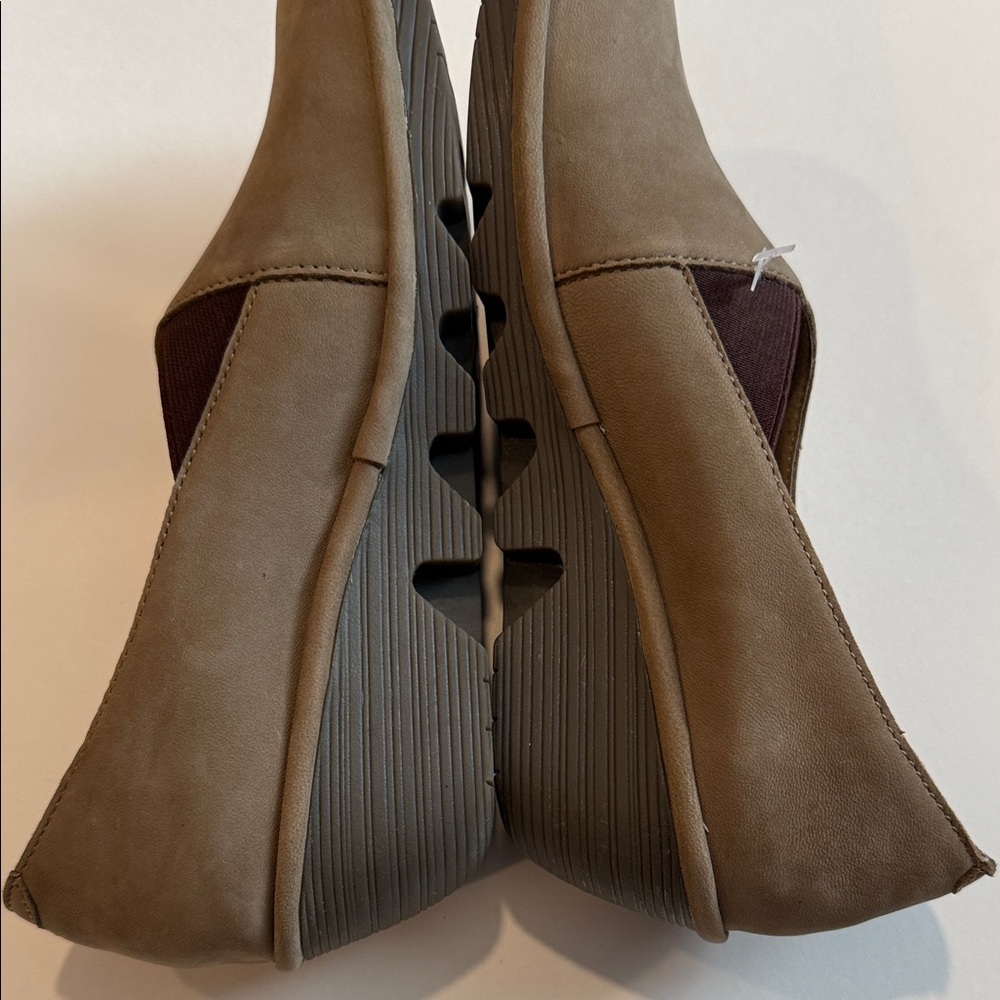 Fly London Tan Slip-On Loafers - Picture 4 of 10